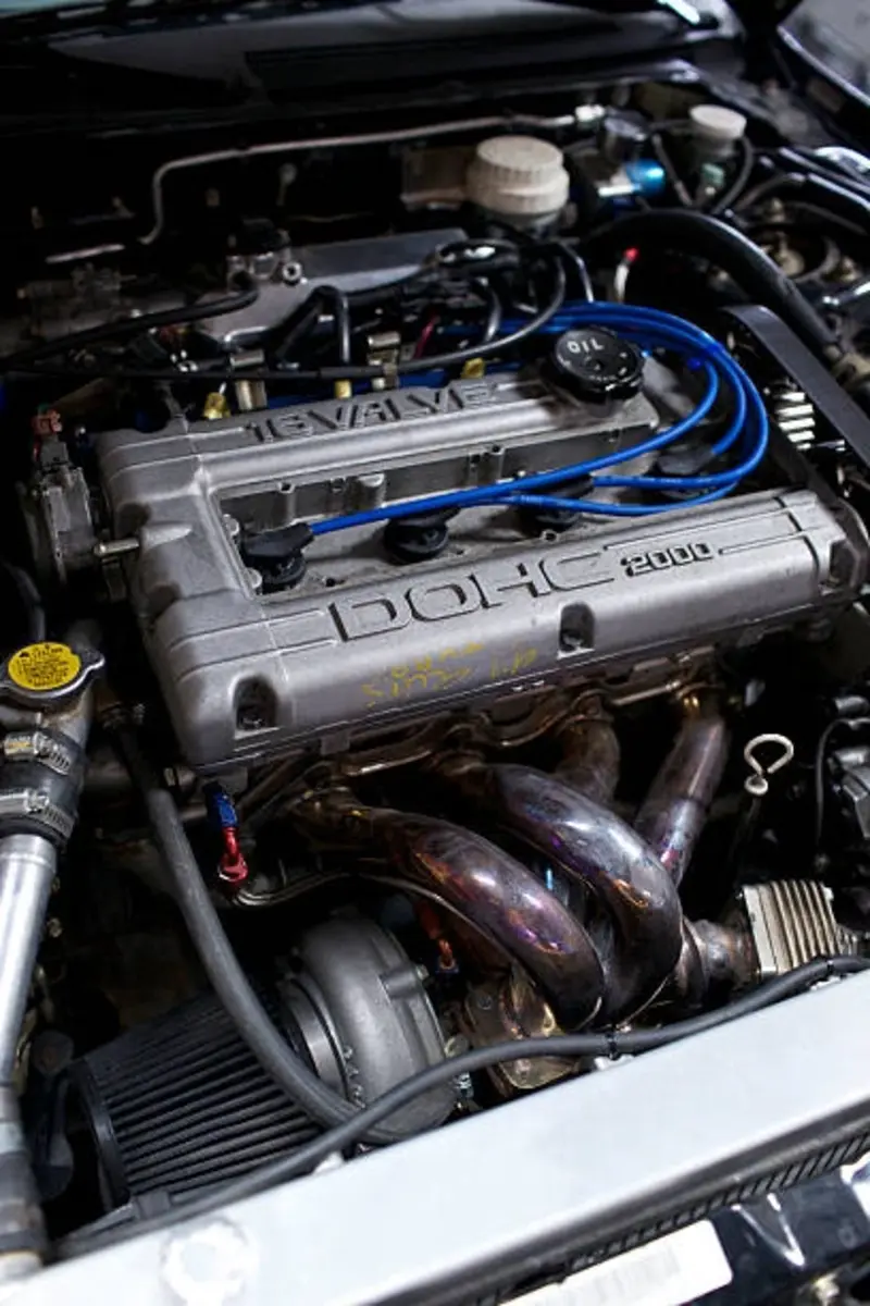 Power Stroke diesel engine highlighting the high-pressure oil system components serviced to restore proper injection pressure, improve cold starts, and increase engine reliability in Clinton, Utah.